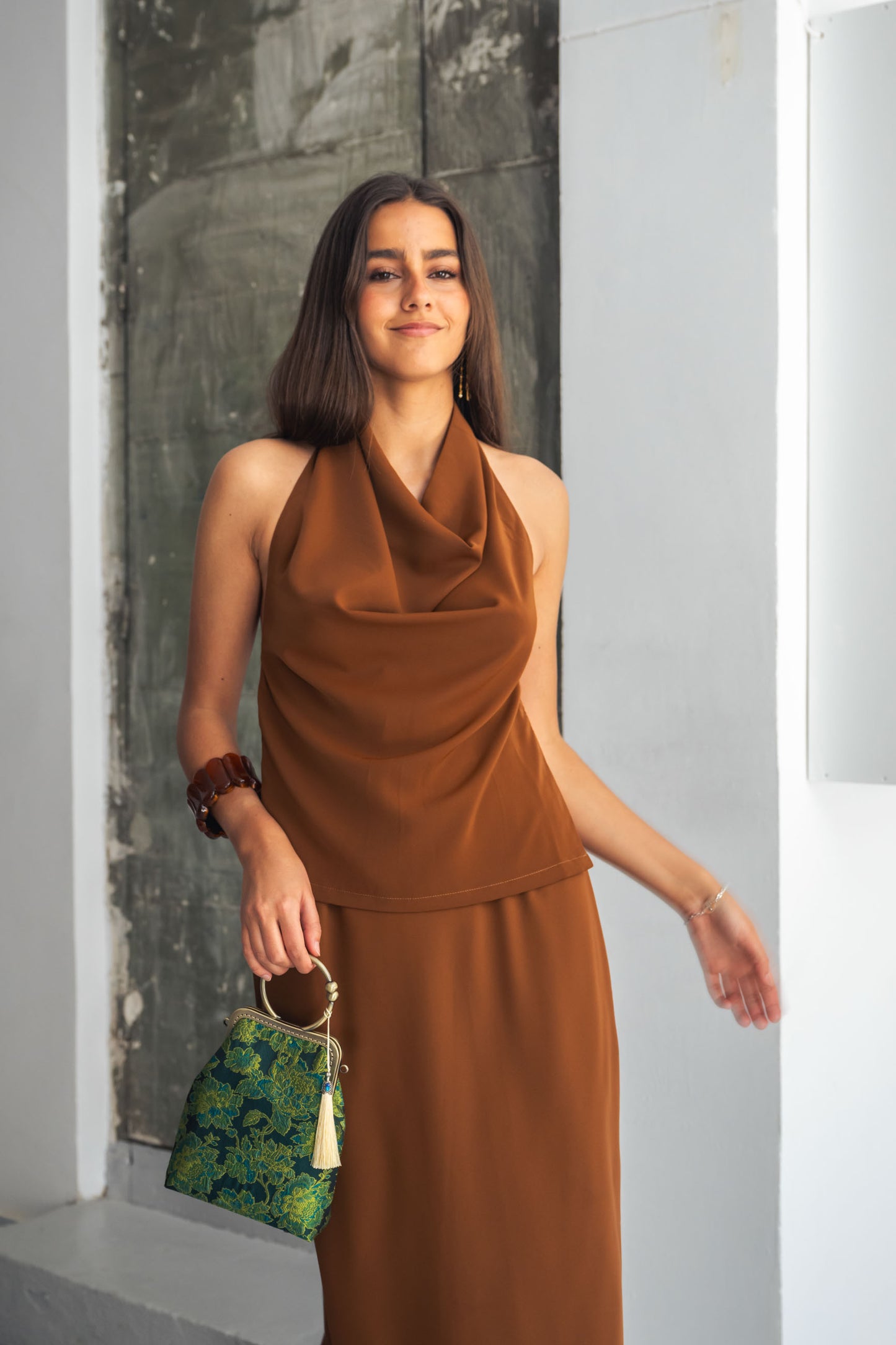 Conjunto Santa Marta Marrón