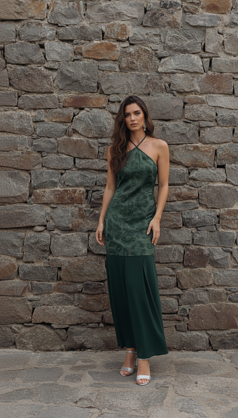 Vestido KURA verde