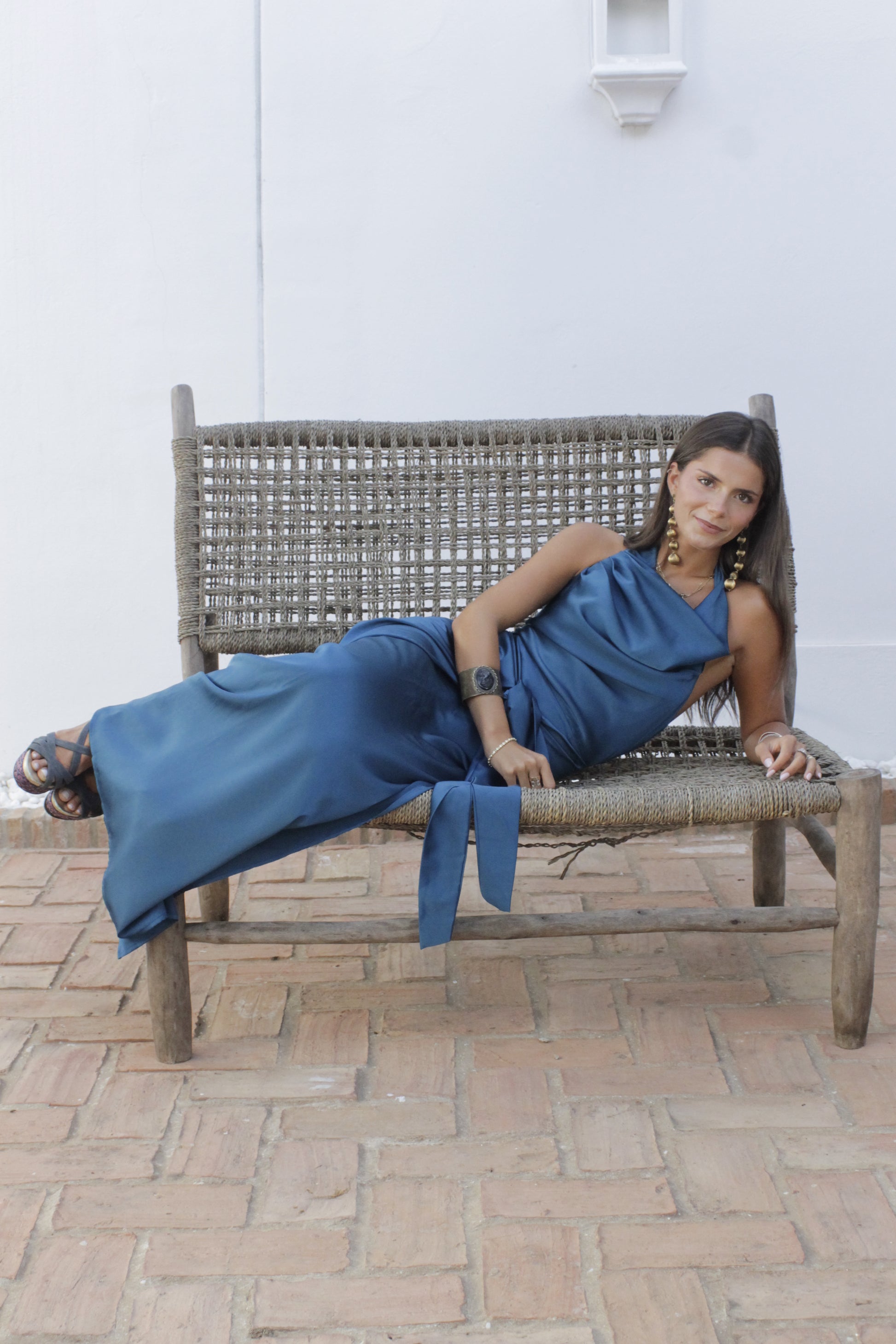 Vestido Lépine Azul
