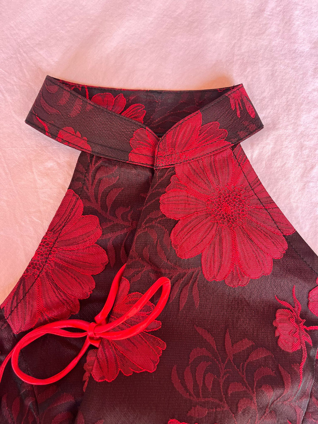 Top Sakura Flores rojo