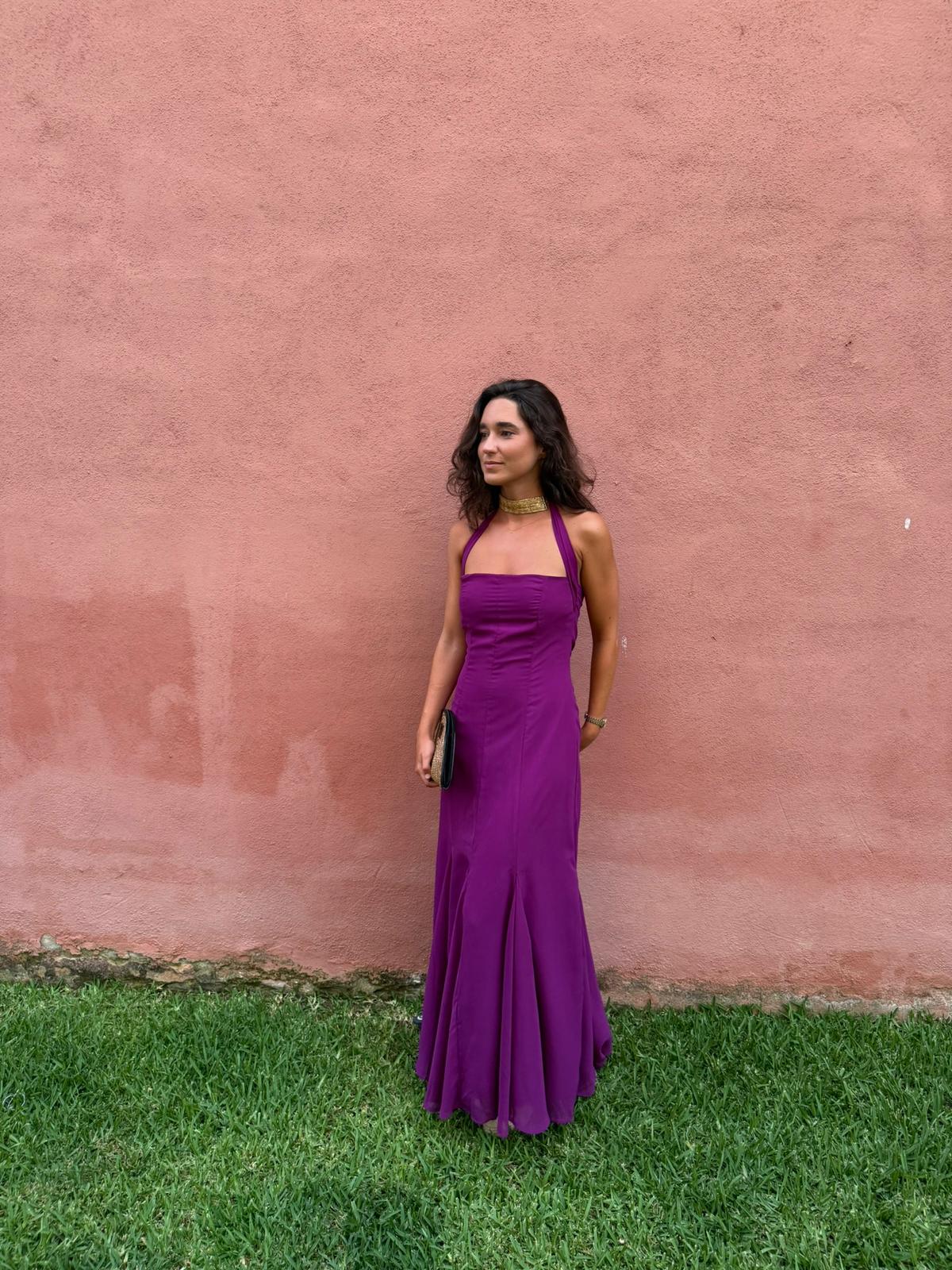 Vestido Jerez Morado