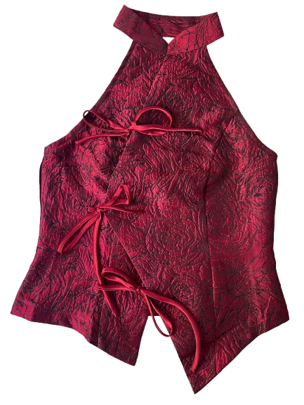 Top Sakura rojo