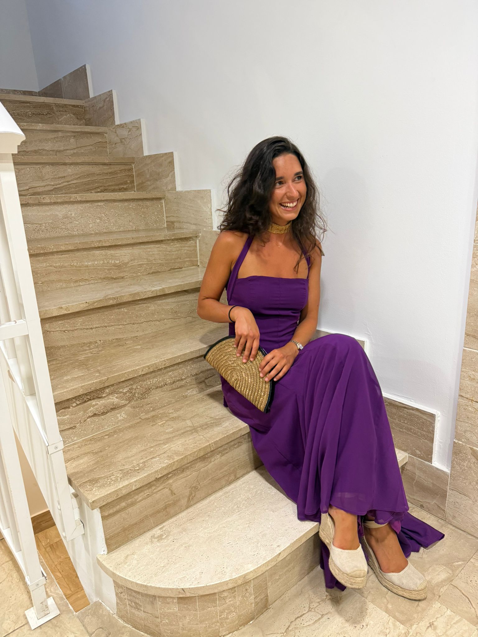 Vestido Jerez Morado
