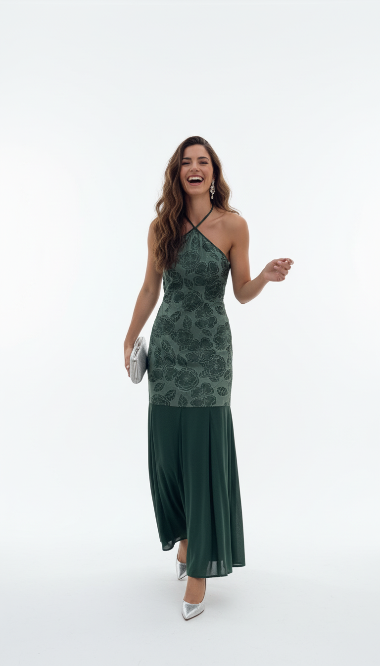 Vestido KURA verde