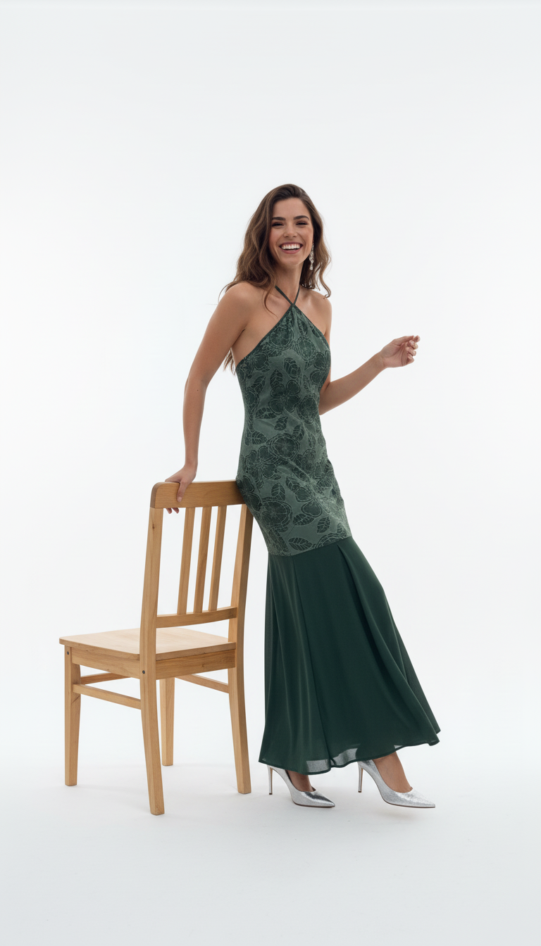Vestido KURA verde