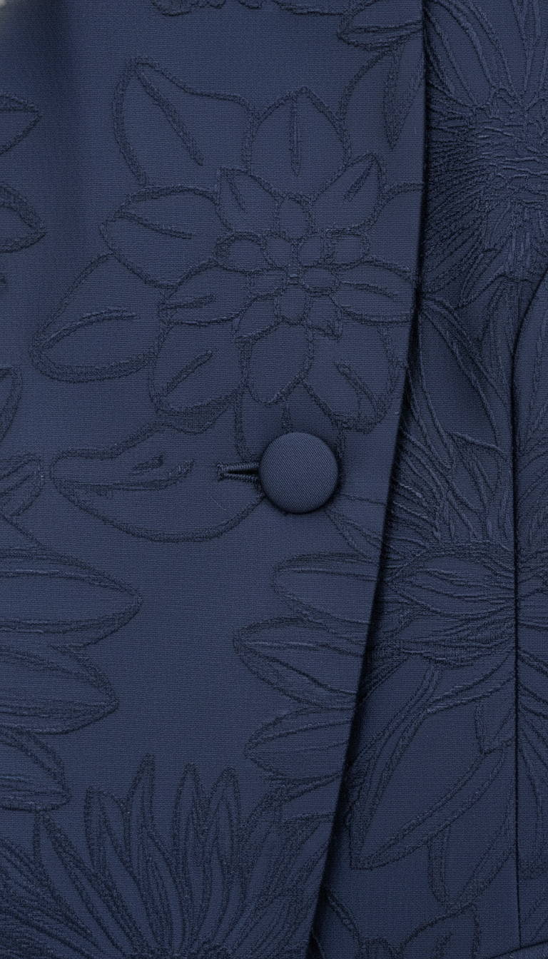 Chaqueta Julian Azul texturas